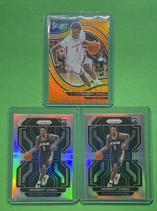 2021-22 Panini Basketball Herbert Jones Rookie Card RC Prizm SSP Lot(3) - Picture 1 of 7