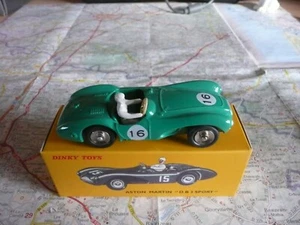 ASTON MARTIN DB 3 Verte n°16  DINKY-TOYS ATLAS réf 506 1/43 en boite - Picture 1 of 2