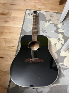 ALVAREZ RD010BK Black Full Size 41" Acoustic Guitar Plays Well - Picture 1 of 20