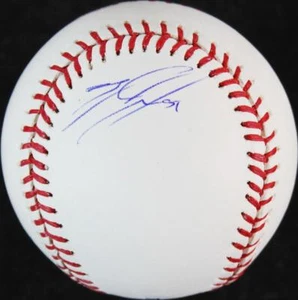 Dodgers Zach Lee Signed Authentic OML Baseball Autographed PSA/DNA #X29220 - Picture 1 of 4