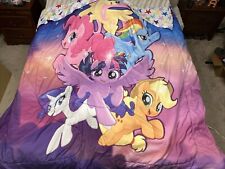 My Little Pony The Movie Rare Twin Bed Set Comforter Sheet & 2 Pillowcases 2017