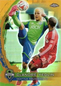 2014 Topps cromado Major League Soccer - base oro paralelo/50 - elige (#77-#95) - Imagen 1 de 24