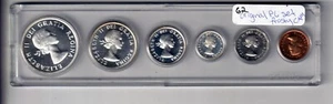 1962 Canada Prooflike set with Cameo coins. - Picture 1 of 2