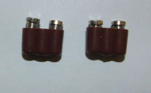 Kahlert 2 Kupplungen eckig braun Beleuchtung Puppenhaus Elektrik 60765 - Bild 1 von 1