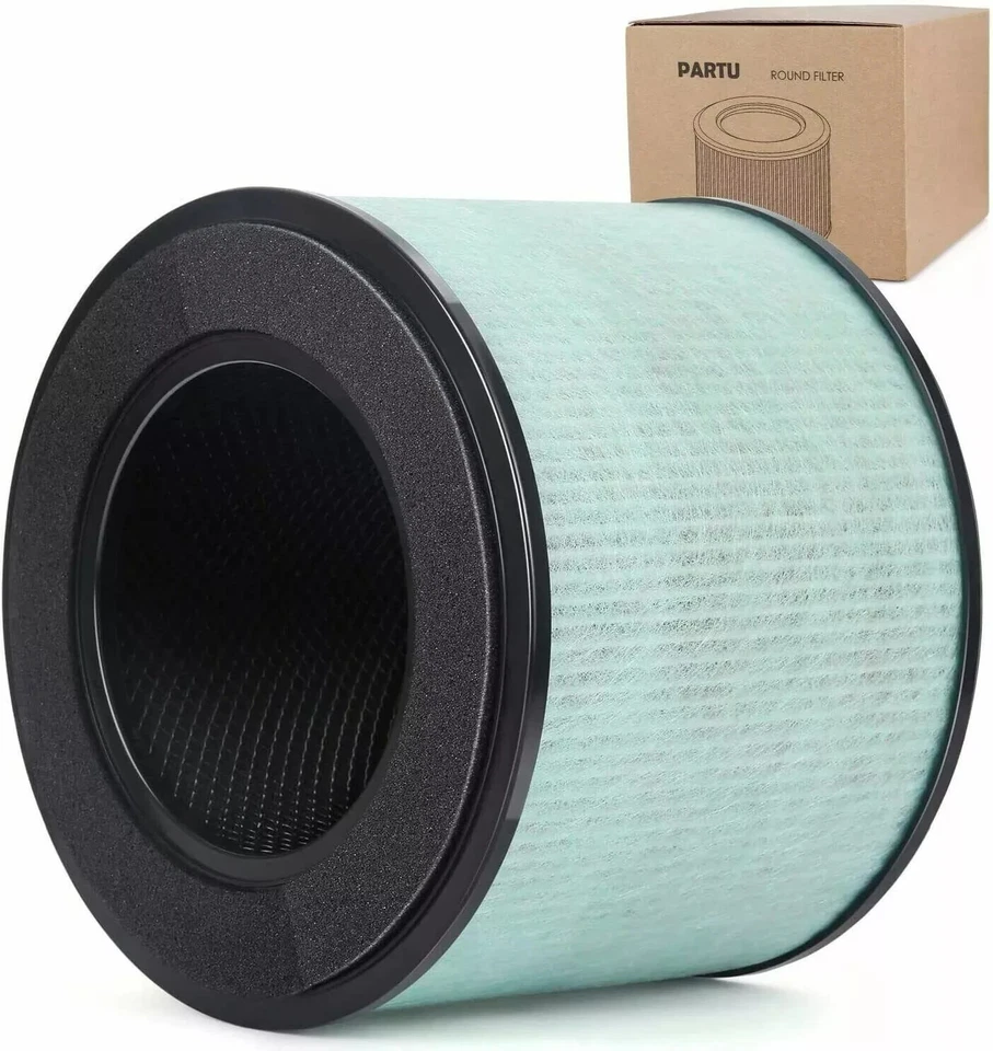 Filtro redondo PARTU BS-08 True HEPA de repuesto genuino (LW-02) NUEVO Foto 1 de 1
