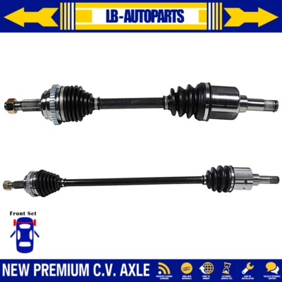 Juego de pares de ejes delanteros para Chrysler PT Cruiser Plymouth Dodge neón CV Foto 1 de 4