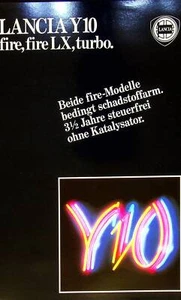 244063) Brochure Lancia Y 10 06/1986 - Foto 1 di 1