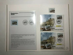 2007 Folder Grandi Eventi Filatelici Fiume Terra Orientale Gia' Italiana - Picture 1 of 2