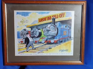 Limited Edition Print By Charles Griffin - Tabloid Cartoonist - Picture 1 of 8