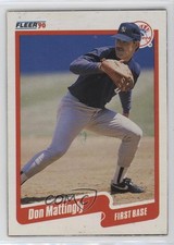 1990 Fleer Wax Box Bottoms Don Mattingly #C-19