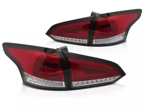 Luces traseras LED Lightbar completas para Ford Focus MK3 Torneo año 11-18 rojo/cromo - Imagen 1 de 1