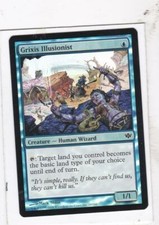 MTG: Conflux: Foil: Grixis Illusionist