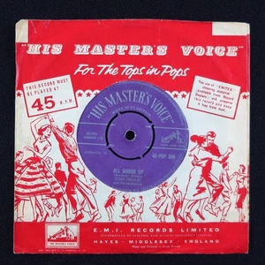 Elvis Presley All Shook Up (HMV, Silver) 7" - Imagen 1 de 12