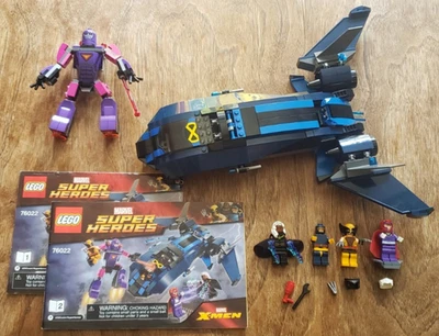 LEGO: X-Men vs. The Sentinel (76022) Wolverine Magneto Storm / 99-100% Completo Foto 1 de 4
