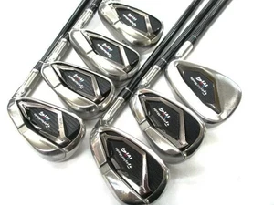 TaylorMade M4 Iron Set 5-9,Pw,Aw 7pc Flex Regular FUBUKI TM6 Graphite - Picture 1 of 7