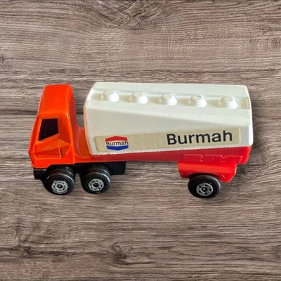 Vintage Lesney Matchbox Superfast No. 63 Freeway Gas Tanker Burmah England LQQK - Image 1 of 4