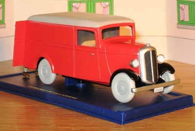 TINTIN HERGÉ VOITURE 1/43: ATLAS N°65 "La Camionnette" - NEUF en BOITE! - Photo 1/4