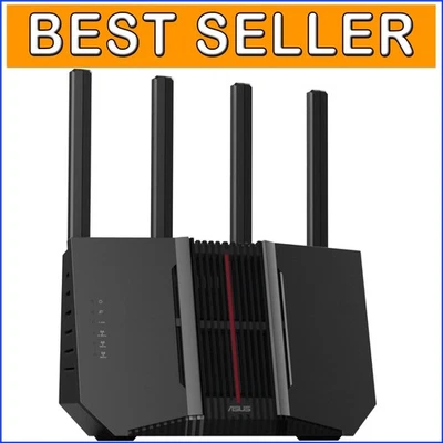 WiFi 7 Tri-Band Router mit 320 MHz 6 GHz Kanälen für ultimative Geschwindigkeit mit 9700 Mbit/s - Bild 1 von 4