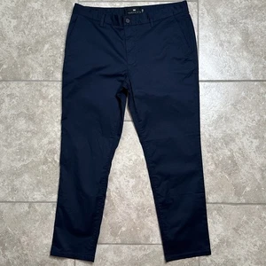 Under 510 Chino Pant Men 33x27 (33X26) Navy Blue Lightweight Stretch - Picture 1 of 12