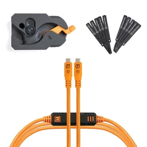 TetherGuard LeverLock Plate Camera Port Protection & Tripod Plate Cable Manag... - Bild 1 von 6