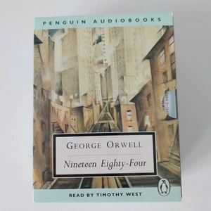 Nineteen Eighty-Four George Orwell. Penguin audiobook read by Timothy West - Imagen 1 de 5
