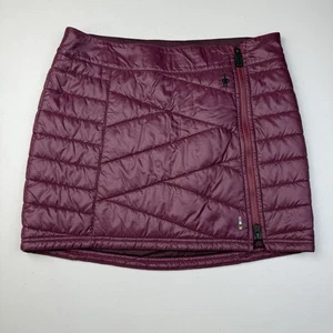 Smartwool Smartloft 120 Insulated Puffer Skirt A-Line Women’s Size Medium Purple - Picture 1 of 9