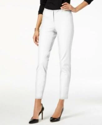 Precio de venta sugerido por el fabricante $70 Pantalones ajustados Alfani Bi-Stretch Hollywood talla 8 (pequeñas manchas) Foto 1 de 3