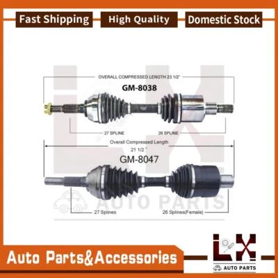 Eje delantero TrakMotive 2 CV para Chevrolet Blazer 1997-2005 Foto 1 de 3