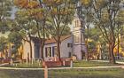 RICHMOND, VA Virginia  ST JOHN'S CHURCH & Cemetery Gravestones  c1940's Postcard