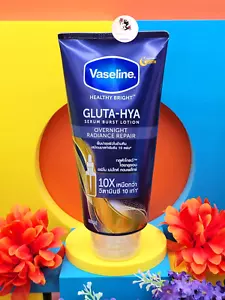 Vaseline Healthy Bright Gluta Hya Serum Burst Lotion Overnight Repair 300 ml NEW - Picture 1 of 6