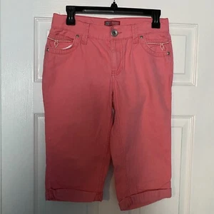 FADED GLORY Girls Capris Adjustable Waist Size 16 - Picture 1 of 7