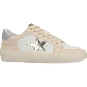 BASKETS VINTAGE HAVANA KENNA, blanc/chameau/or, femme taille 6 NEUVES - Photo 1 sur 7
