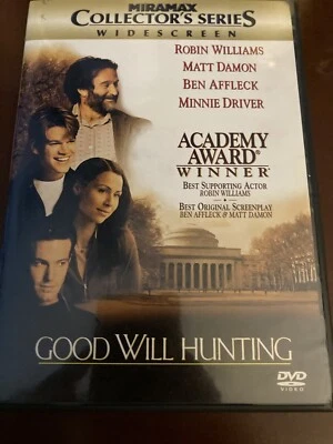 Good Will Hunting (DVD, 1998, WS) Case, Disc, Pre-Owned {MLB2} - Image 1 of 3
