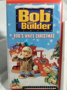 Bob The Builder Bob's White Christmas VHS Movie Cassette Tape HIT Entertainment - Picture 1 of 3