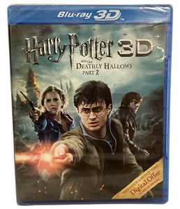 Harry Potter and the Deathly Hallows Part 2 3D Blu-Ray + Slipcover - Picture 1 of 3