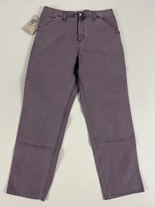 CARHARTT WIP SINGLE KNEE PANT RAZZMIC FADED 36X34 NWT SOLD OUT LAST CHANCE - Picture 1 of 15