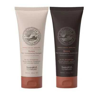 Tweak'd Dhatelo Restore Hair Strengthening Shampoo & Conditioner 3oz Each SEALED - Image 1 of 4