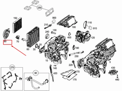 NUEVO MARCO SELLADO EVAPORADOR MERCEDES-BENZ S W222 A2228350298 SIN DEBER 🇺🇸 Foto 1 de 4