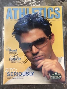 Barry Zito Signed Oakland A’s Magazine SF Giants Autograph Auto Athletics Proof - Picture 1 of 3