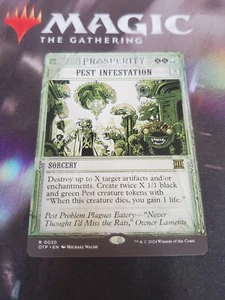 MTG. Schädlingsbefall. Vitrine. Outlaws of Thunder Junction. Packung frisch - Bild 1 von 1