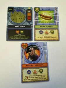 Plankton Rising Promo Lot Nematodes Salty Sea Dog Patchy The Pirate GenCon - Picture 1 of 2