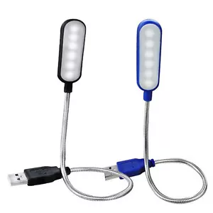 Usb LED Night Light Portable Flexible Reading Lamp Pc Notebook Laptop Computer - Picture 1 of 16
