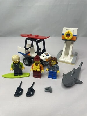 Lego City 60163 Conjunto Inicial Guarda Costeira com 3 Minifiguras 2017 Aposentado - Imagem 1 de 4