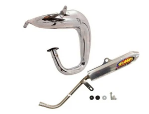 TUBO DE EXPANSIÓN GRASA FMF + SILENCIADOR TURBINECORE 2 CHISPAS/ARRESTOS YAMAHA BLASTER 88-06 - Imagen 1 de 4