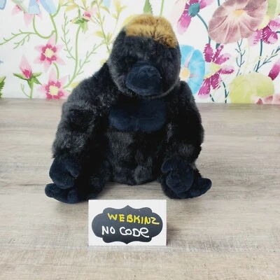 Ganz Webkinz Signature Endangered Western Lowland Gorilla Plush WKSE3003 No Code - Image 1 of 4