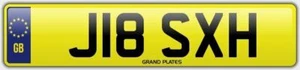 Joshua Josh Joshy number plate J18 SXH CHERISHED CAR REG JOSHUA'S NO ADDED FEES - Picture 1 of 3