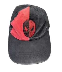 Sombrero/gorra ajustable de Spiderman Marvel Comics 2007, gancho y bucle, 100 % algodón rojo/bl - Imagen 1 de 15