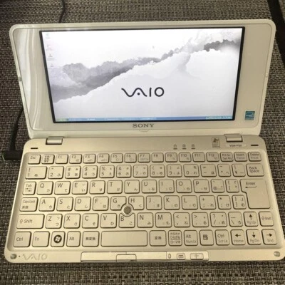 Sony Vaio VGN-P50W Crystal White Laptop PC Ultra ATA 80GB Onboard 1GB - Image 1 of 4