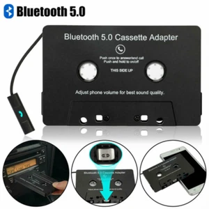 Bluetooth 5.0 Car Audio Stereo Cassette Tape Adapter To Aux for iphone Samsung - Picture 1 of 10