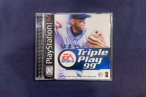 Triple Play 99 (Sony PlayStation 1 PS1, 1998) KOMPLETT CIB, GETESTET - Bild 1 von 3